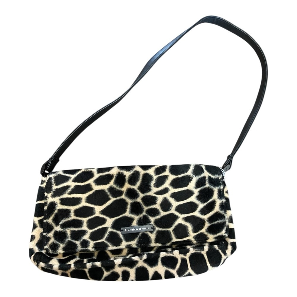 Black and Cream Shoulder Bag